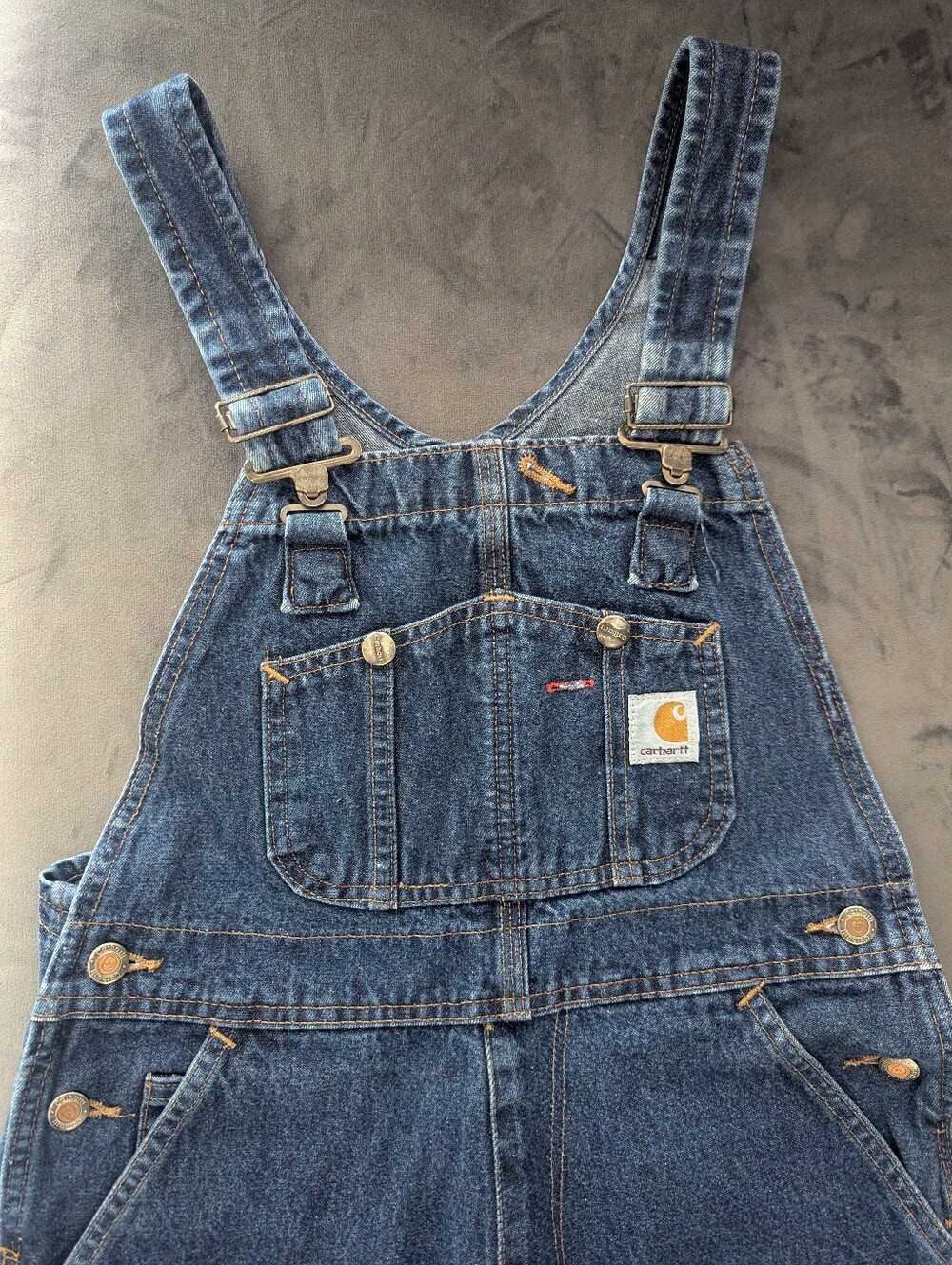 Carhartt Women's Bib Denim Overalls